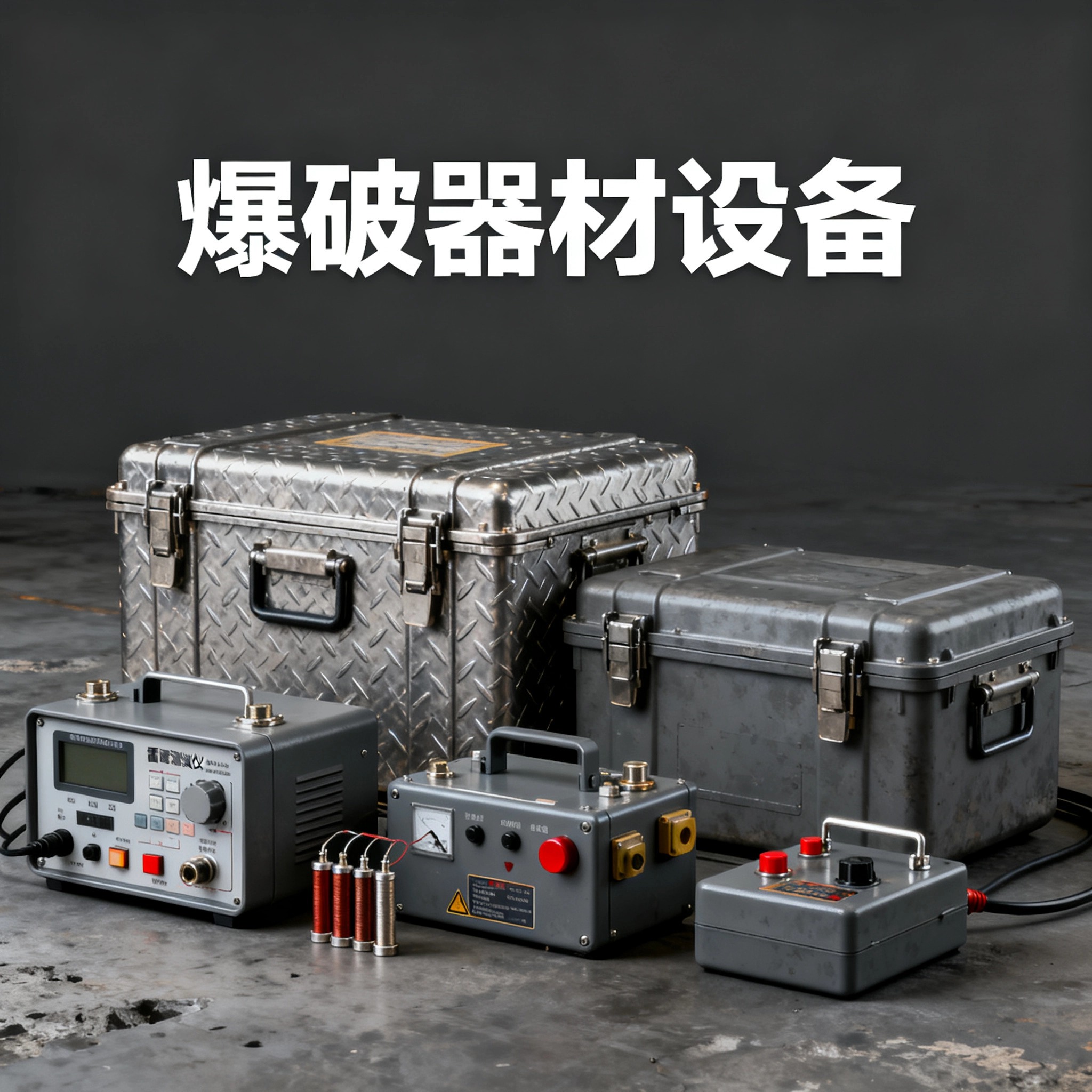 龙江镇爆破工程师的“兵器库”：常用器材一册通